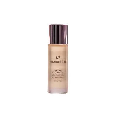 Масло для массажа Sensual Massage Oil, 120 мл (клубника и шампанское)