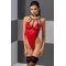Akita Body - Passion Exclusive - Боді з високим вирізом стегна, L/XL (червоний)