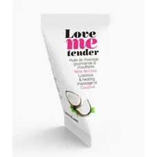 Love To Love Love Me Tender Coconut - разогревающее массажное масло, 10 мл. (кокос)