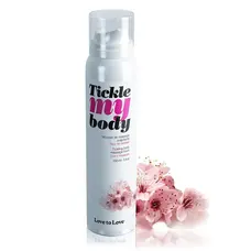 Love To Love Tickle My Body Cherry Blossom - масажна піна, що зволожує, 150 мл.