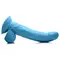 Pop Peckers 7.5" Dildo With Balls - Blue - Фаллоимитатор, 21,5 см (голубой)