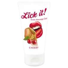 Lick It! Cherry - Массажный гель, 50 мл