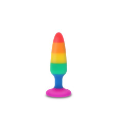 Toy Joy Medium Twink Plug - силиконовая анальная пробка, 11х2.9 см (разноцветный)