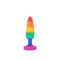 Toy Joy Medium Twink Plug - силиконовая анальная пробка, 11х2.9 см (разноцветный)