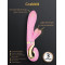 Gvibe Grabbit - Вибратор для клитора и точки G с тремя моторами, 22 см (розовый)