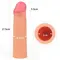 LoveToy Revolutionary Silicone Nature Extender - Удлиняющая эластичная насадка на член,+5 см (телесный)