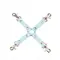 БДСМ-набір для початківців Liebe Seele Macaron 9pcs Bondage Kit-Mint