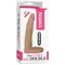 The Ultra Soft Double Vibrating 7 " - Анальная насадка с вибрацией, 17.8 см (телесный)