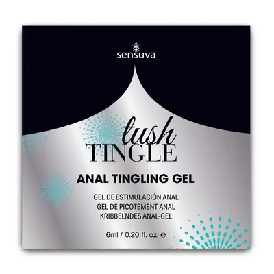 Пробник стимулюючого анального гелю Sensuva - Tush Tingle, 6 мл