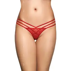 SoftLine G-String 2492 - Жіночі стрінги, M/L (червоний)