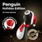 Satisfyer Penguin Holiday Edition – Вакуумний стимулятор, 12,5 см (чорний з білим)