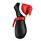 Satisfyer Penguin Holiday Edition – Вакуумний стимулятор, 12,5 см (чорний з білим)