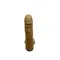 Чистий Кайф Brown size L - Крафтове мило-член з присоскою, 16,5 х3,8 см (коричневий)