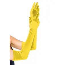 Довгі атласні рукавички Leg Avenue Extra Long Satin Gloves, One Size
