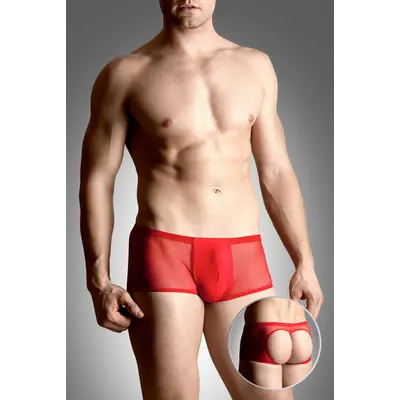 SoftLine - Mens shorts 4493 - Труси чоловічі, M/L (червоні)