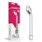 LoveToy G Spot vibrator Silver - Вибратор для точки G, 21х3.5 см