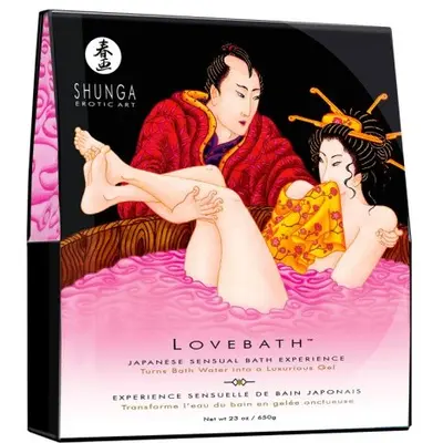 Shunga Love Bath Dragon Fruit – незвичайний гель для ванни з солодким ароматом фруктів, 650 г.