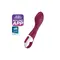 Satisfyer Hot Spot - Смарт-вібратор, 21х4.2 см (бордовий)
