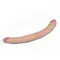 LoveToy King Size Realistic Ladykiller Tapered Double Penetration 14 " - Большой двухсторонний фаллоимитатор реалистик, 36.5х4 см