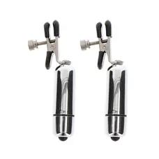 Затискачі на соски Adjustable Vibrating Clamps