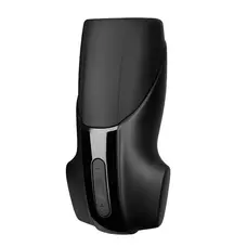 Satisfyer Men Vibration - супер-мастурбатор з вібрацією, 16х8 см (чорний)