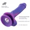 Реалістичний вібратор 8.2″ для секс-машин Hismith Purple Silicone Dildo