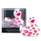Big Teaze Toys Rub My Duckie Romance 2.0 - вібратор качка, 9 см (білий з червоним)