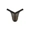 Obsessive Estiqua panties - Трусики еротичні, M/L (чорний)