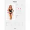 Obsessive Bella Rou top & panties - Комплект белья, топ и трусики, XS/S