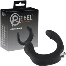 Rebel Prostate Stimulator - Массажер простаты, 26 см (черный)