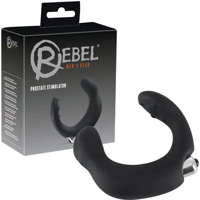 Rebel Prostate Stimulator - Массажер простаты, 26 см (черный)