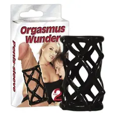 Orgasmus Wunder schwarz - Насадка на член, 6х3 см