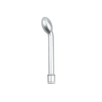 LoveToy G Spot vibrator Silver - Вибратор для точки G, 21х3.5 см