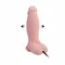 LyBaile Inflateable Dildo Flesh - Фалос із функцією розширення, 19.3х4.3 см