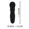 Orion - Cuties Mini Vibrator Rose - Hi-tech вибратор, 12.4х3.3 см