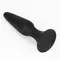 LoveToy Lure Me Large Anal Plug – силіконова анальна пробка, 12.5х3 см (чорний)