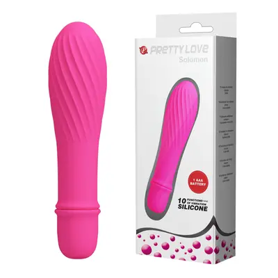 Pretty Love Solomon Vibrator Pink - Класичний вібратор, 12,3 см (рожевий)