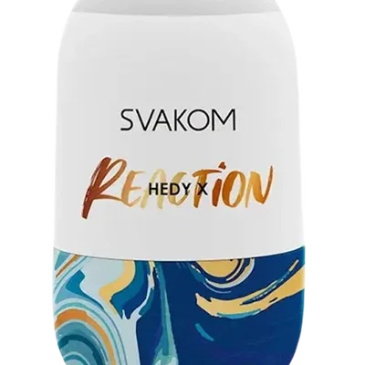 Svakom Hedy X Masturbator Reaction Реакция - мастурбатор-яйцо, 9х5 см (синий)