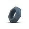 Boners Diamond Cock Ring - Ерекційне кільце, 5,7 см (сірий)