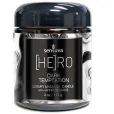 Массажная свеча Sensuva HERO Dark Temptation, 113 мл