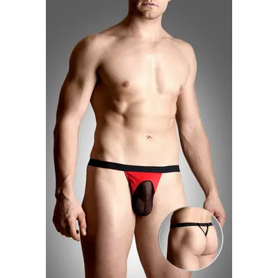 SoftLine Mens thongs 4494 - Стринги мужские, XL (красный)