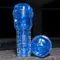 Fleshlight Turbo Thrust Blue Ice - мастурбатор, що імітує мінет, 24.5х8 см (блакитний)