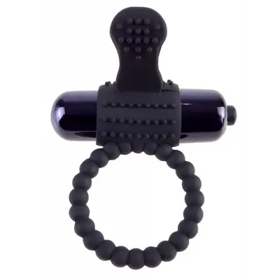 Pipedream Fantasy C Ring Vibro Super Ring - віброкільце, 6х3.2 см (чорний)