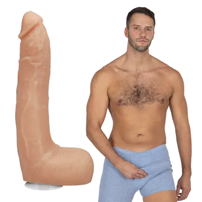 Фалоімітатор Doc Johnson Signature Cocks Dan Damage, 25,4 см
