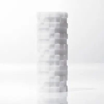 Tenga 3D Module - Мастурбатор з модульною текстурою, 24х7 см (білий)