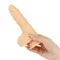 Bms Factory Naked Addiction 6.5" Thrusting Dong With Remote - Вібратор з пульсацією, 16.5х3.4 см