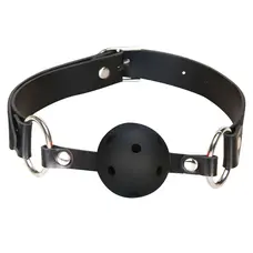 Кляп Ouch! Ball Gag With Leather Straps