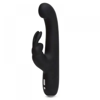 Happy Rabbit Slimline G-Spot – тонкий вібратор кролик для стимуляції точки G, 24.1х3.4 см