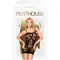 Penthouse Above & Beyond - Коротка сукня-сітка, XL (чорний)