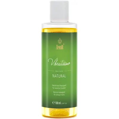 Amor Vibratissimo Natural - Масажне масло, 100 мл